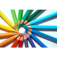 (테스트)무지개를 담은 24색 색연필 세트