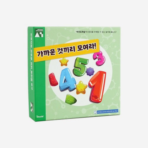 다즐 가까운 것끼리 모여라! 언플러그드(비지도) 보드게임