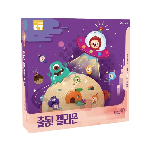 다즐 씽킹어드벤처 출동! 젤리몬 유아코딩교육 보드게임