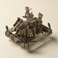 코코드론 종이드론_문화재 가마인물 드론 DIY드론 코딩입문 교육용