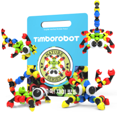토포보코리아 팀보로봇_키트 팀보로봇 네이처 시리즈 코딩로봇 코딩입문 교육용	피보나치 블럭 수학 과학놀이수업